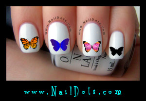 Butterfly Nail Decal