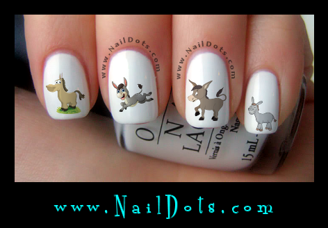 Dolphin Nail Decals