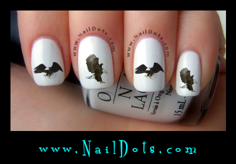 Eagle Nail Decals