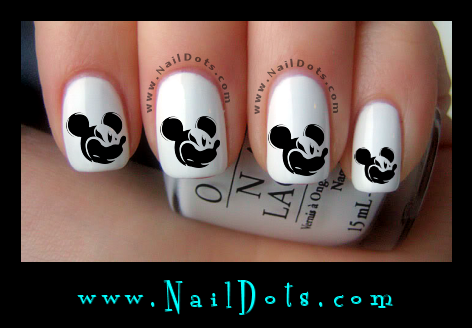 Mickey Nail Decals