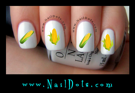 Corn Nail Decals