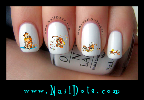 hug day Nail Decals