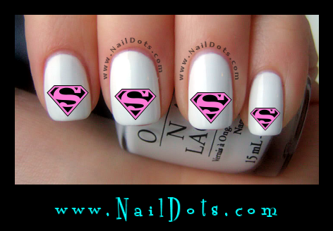 Superwoman Nail Decals