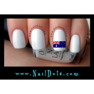 Australian Flag Nail Decals