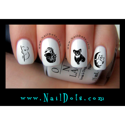 Koala Bear Nail Decal