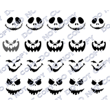 Scary Pumpkin Faces