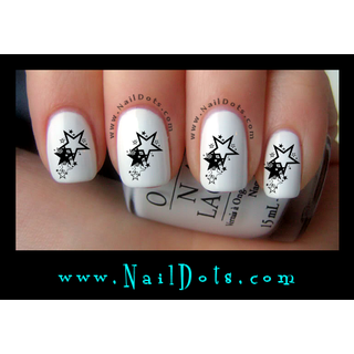 Star Grouping Nail Decals