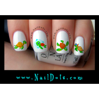 Sea Turtle Nail Decal