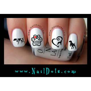 German Shorthair Nail Decal