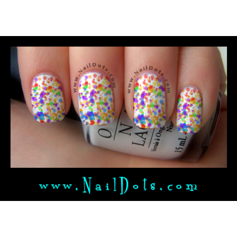 Bubble Nail Wraps or Nail Tips