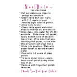 Non Hodgkins Lymphoma Awareness Nail Decals