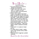 Colon Cancer Awareness Nail Decals