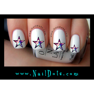Galactic Star Nail Decals - GS2