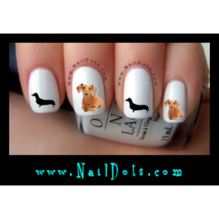 Dachshund Nail Decal