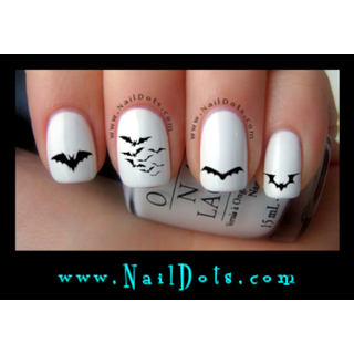 Bat Nail Decals