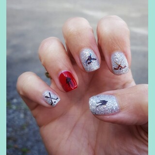 Hockey Nail Decals
