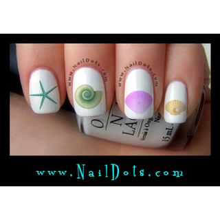 Seashell 2 Nail Decal