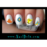 Cute Bird Nail Decal