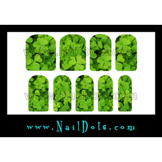 Shamrock Nail Wraps - Set 2 CLEARANCE