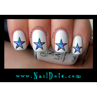 Galactic Star Nail Decals - GS1