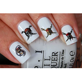 Pirate Skull Nail Decal