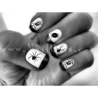 Spider Nail Decals