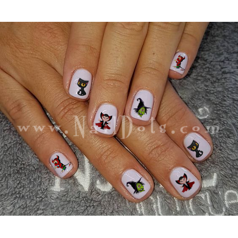 Halloween Set 2 Nail Decals