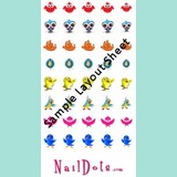 Squirrel Nail Decal