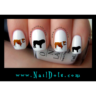 Bulldog 2 Nail Decals